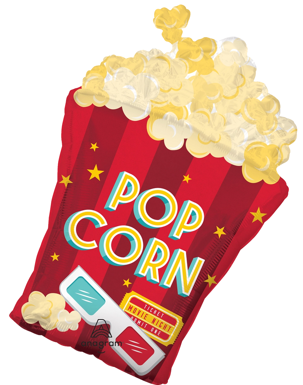 Pkg Movie Night Popcorn 29"